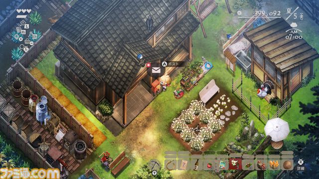 『ほの暮しの庭』は8割が生活シミュレーションで100時間遊べる。ホラー要素は『夜廻』と違い人怖系、“あんしん暮しモード”は本当に安心してプレイ可能【彼ヶ津村 入村体験記】