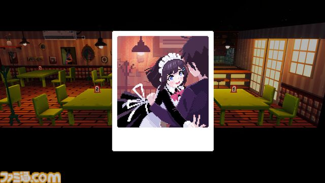 メイド喫茶経営アドベンチャー『電気街の喫茶店』体験版が配信開始。ドット絵グラのオタクの街で4人のかわいいメイドさんたちとスローライフ