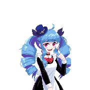 メイド喫茶経営アドベンチャー『電気街の喫茶店』体験版が配信開始。ドット絵グラのオタクの街で4人のかわいいメイドさんたちとスローライフ