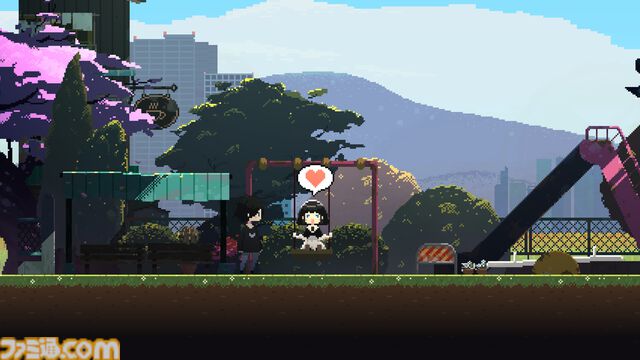 メイド喫茶経営アドベンチャー『電気街の喫茶店』体験版が配信開始。ドット絵グラのオタクの街で4人のかわいいメイドさんたちとスローライフ