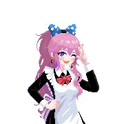 メイド喫茶経営アドベンチャー『電気街の喫茶店』体験版が配信開始。ドット絵グラのオタクの街で4人のかわいいメイドさんたちとスローライフ
