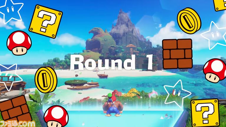 『ドンキーコング バナンザ』有料DLCで『マリオ』コラボ開催。コイン、スーパーキノコ、ハテナブロックなどが登場する特別なエメラルドラッシュ【Nintendo Direct 2026.6.9】