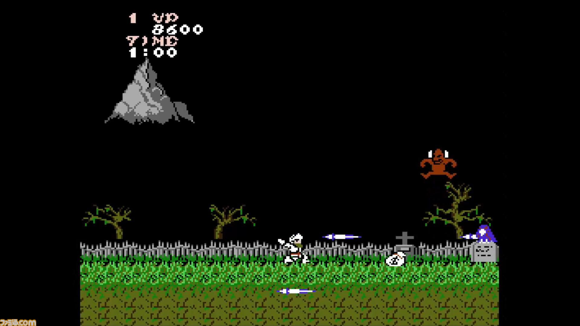 ファミコン版『魔界村』40周年。ゲーセンより難しくなって当時のゲームキッズを絶望のどん底へいざなったカプコンの代表作。レッドアリーマーの恐怖もトラウマレベル【今日は何の日？】