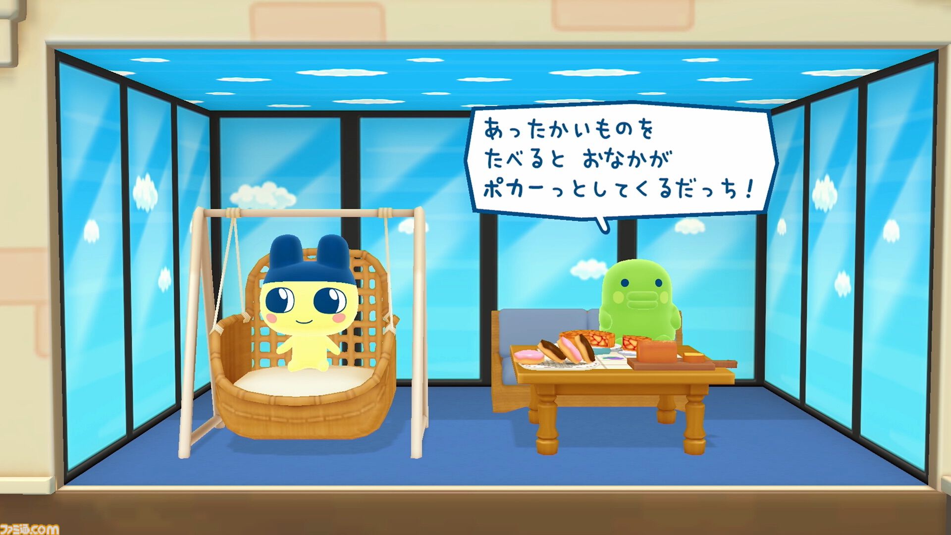 たまごっちのプチプチおみせっち』お部屋作りが楽しめる“ドールハウス