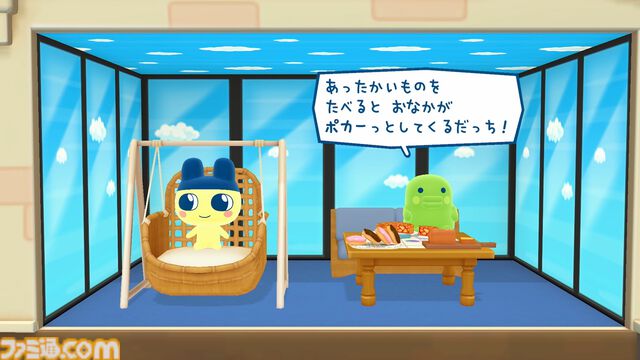 『たまごっちのプチプチおみせっち』お部屋作りが楽しめる“ドールハウス遊び”が追加。大型無料アップデート“ほよーじょ”が配信開始