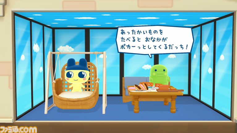 『たまごっちのプチプチおみせっち』お部屋作りが楽しめる“ドールハウス遊び”が追加。大型無料アップデート“ほよーじょ”が配信開始
