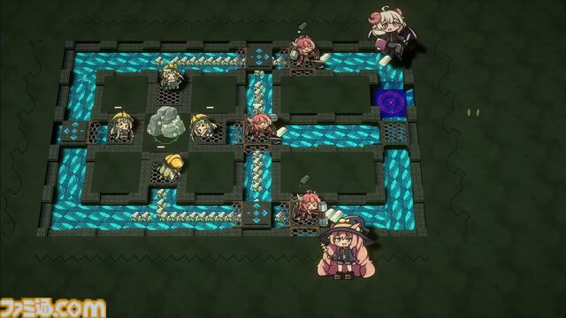 『レイジーウィッチーズファクトリー』かわいい使い魔を働かせて借金返済するローグライト工場ビルダーの体験版が配信開始