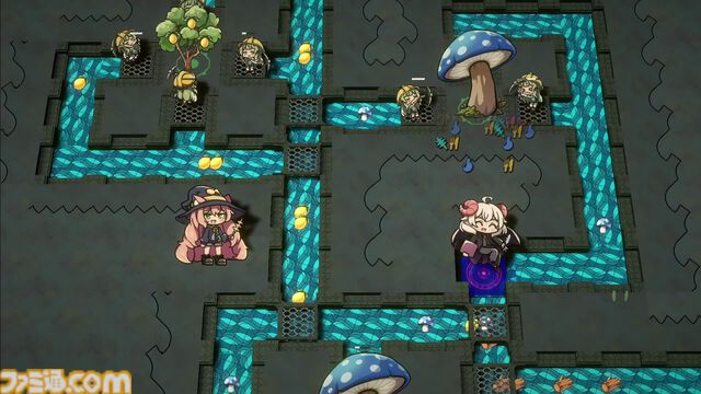 『レイジーウィッチーズファクトリー』かわいい使い魔を働かせて借金返済するローグライト工場ビルダーの体験版が配信開始