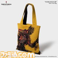 『ダークソウル3』パッケージアートを6色の糸で表現。TORCH TORCHとのコラボニットトートバッグが本日（6/11）発売