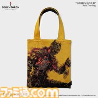 『ダークソウル3』パッケージアートを6色の糸で表現。TORCH TORCHとのコラボニットトートバッグが本日（6/11）発売