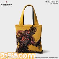 『ダークソウル3』パッケージアートを6色の糸で表現。TORCH TORCHとのコラボニットトートバッグが本日（6/11）発売