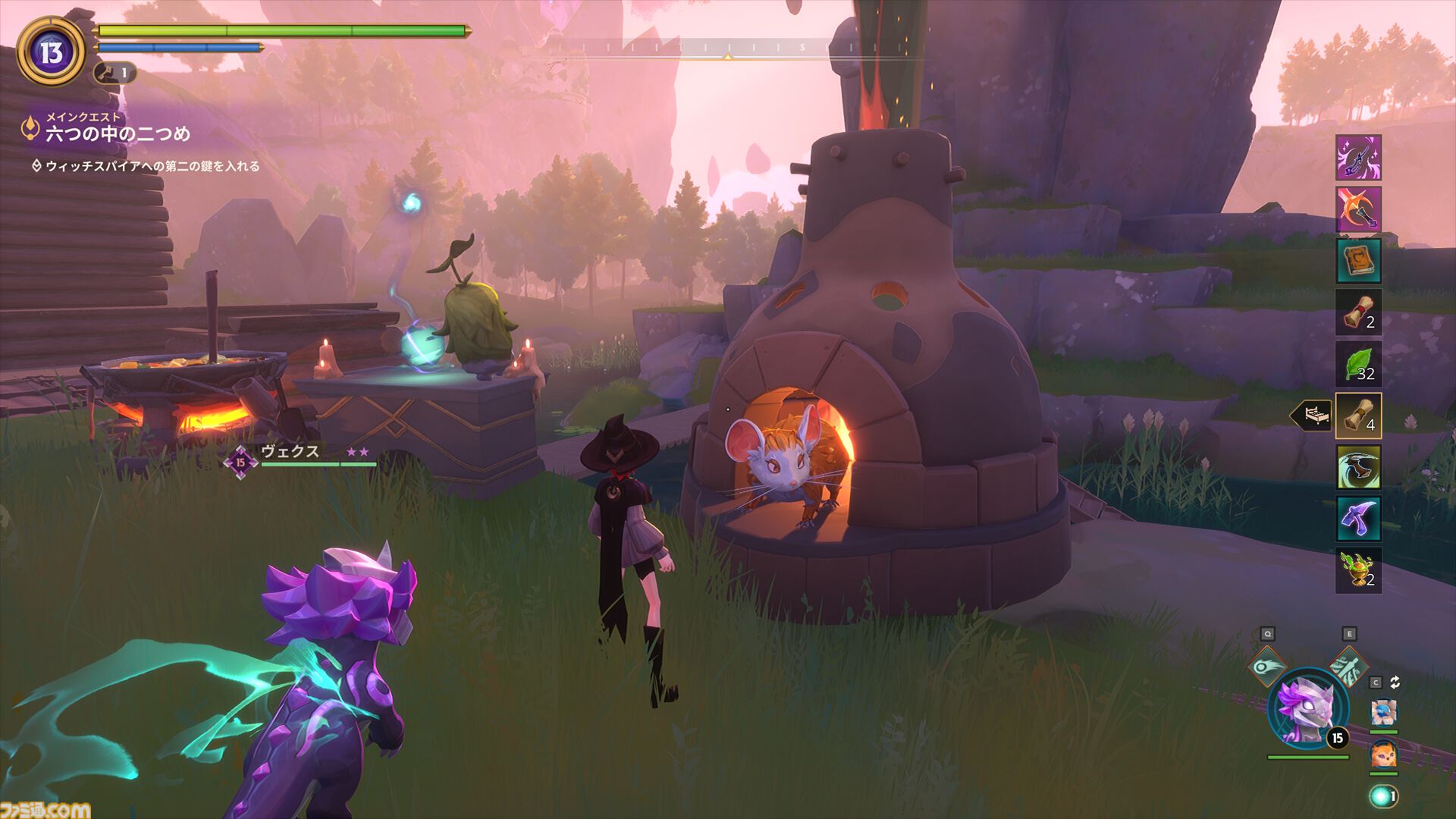 『Witchspire（ウィッチスパイア）』“魔法”へのこだわりが強いオープンワールド協力ゲーは、カジュアルさの中に思わず沼るやり込み要素も秘めた一作。幽体離脱で浮遊しながら楽々建築、使い魔と冒険、ホウキで飛行も楽しめちゃう【レビュー】
