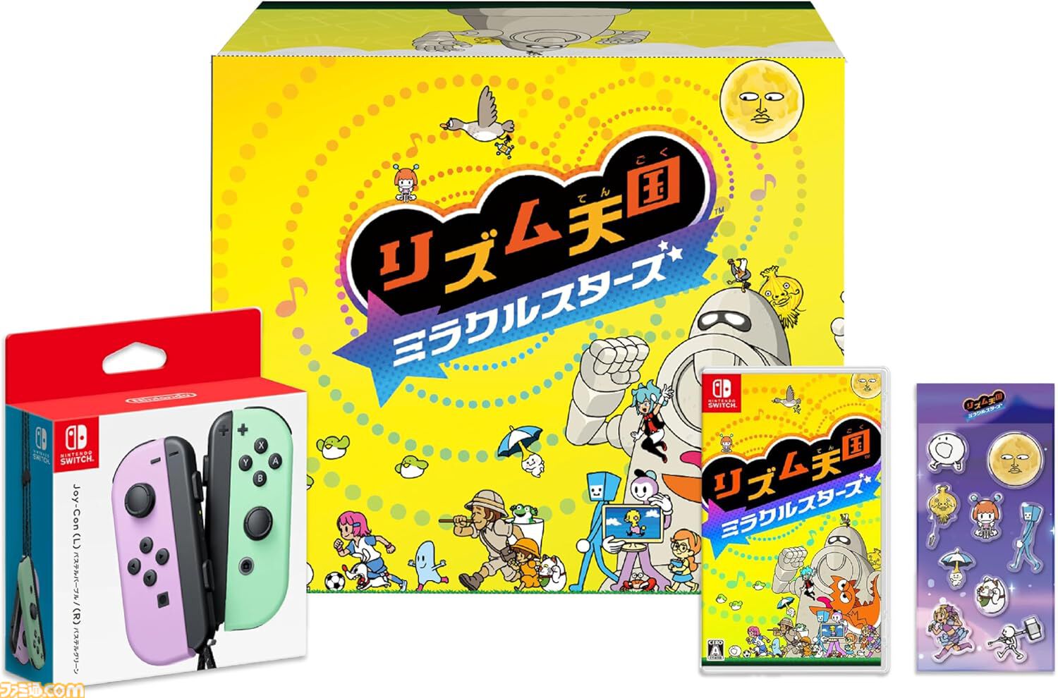 リズム天国 ミラクルスターズ』Switch2本体セットがAmazonで予約受付中
