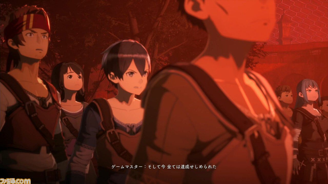 【SAO新作】『エコーズ オブ アインクラッド』先行レビュー。茅場演説シーンでミトの存在を確認。キャラクリのバリエーションも紹介