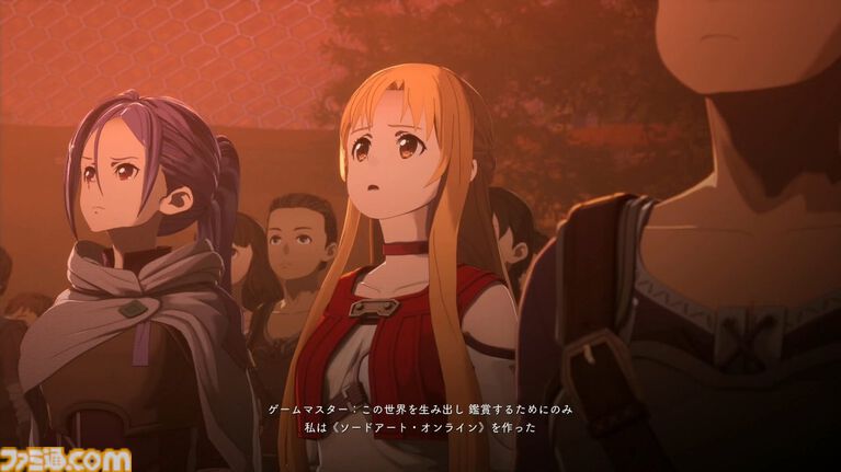 【SAO新作】『エコーズ オブ アインクラッド』先行レビュー。茅場演説シーンでミトの存在を確認。キャラクリのバリエーションも紹介