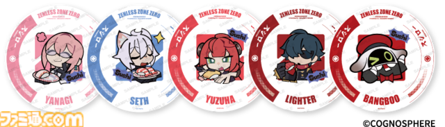 『ゼンゼロ』スシローコラボが6月24日より開催。コラボおすし&スイーツやミニフィギュア付きソフトドリンクなどが登場