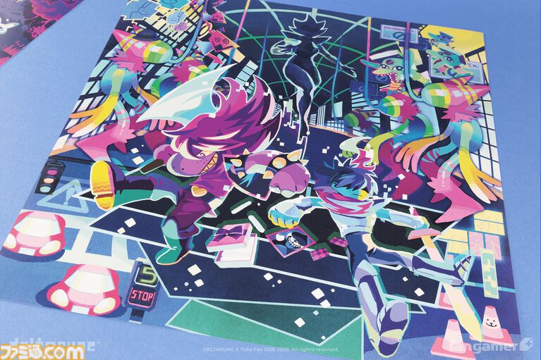『DELTARUNE』4種類の顔パーツを付け替えられるテナのフィギュアが入荷。Tシャツやピアノスコアなど新グッズ5点も登場