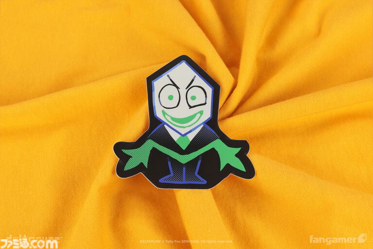 『DELTARUNE』4種類の顔パーツを付け替えられるテナのフィギュアが入荷。Tシャツやピアノスコアなど新グッズ5点も登場