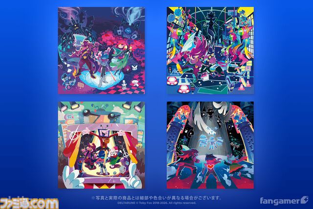 『DELTARUNE』4種類の顔パーツを付け替えられるテナのフィギュアが入荷。Tシャツやピアノスコアなど新グッズ5点も登場