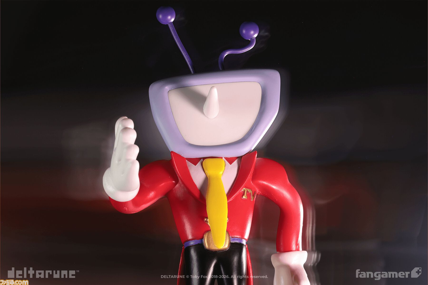 『DELTARUNE』4種類の顔パーツを付け替えられるテナのフィギュアが入荷。Tシャツやピアノスコアなど新グッズ5点も登場