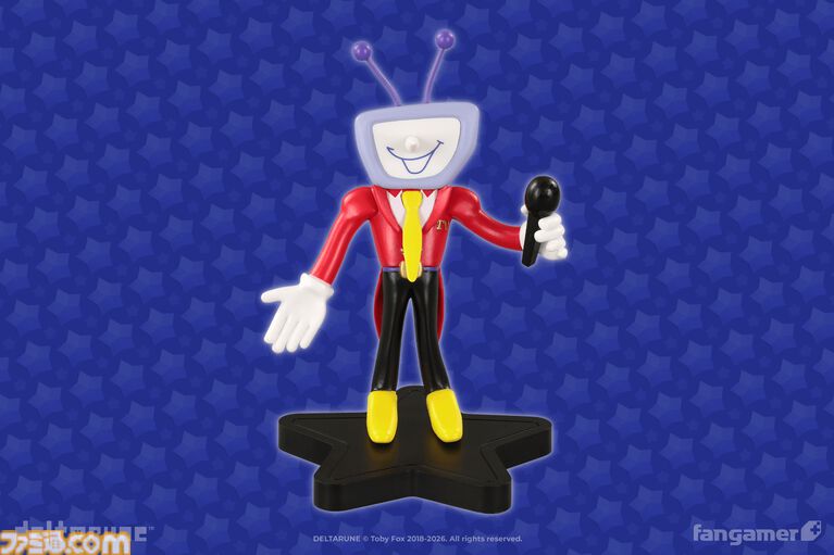 『DELTARUNE』4種類の顔パーツを付け替えられるテナのフィギュアが入荷。Tシャツやピアノスコアなど新グッズ5点も登場