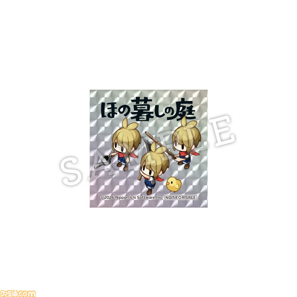 ほの暮しの庭』限定版・店舗特典まとめ。Tシャツや3Dクリスタルなどが