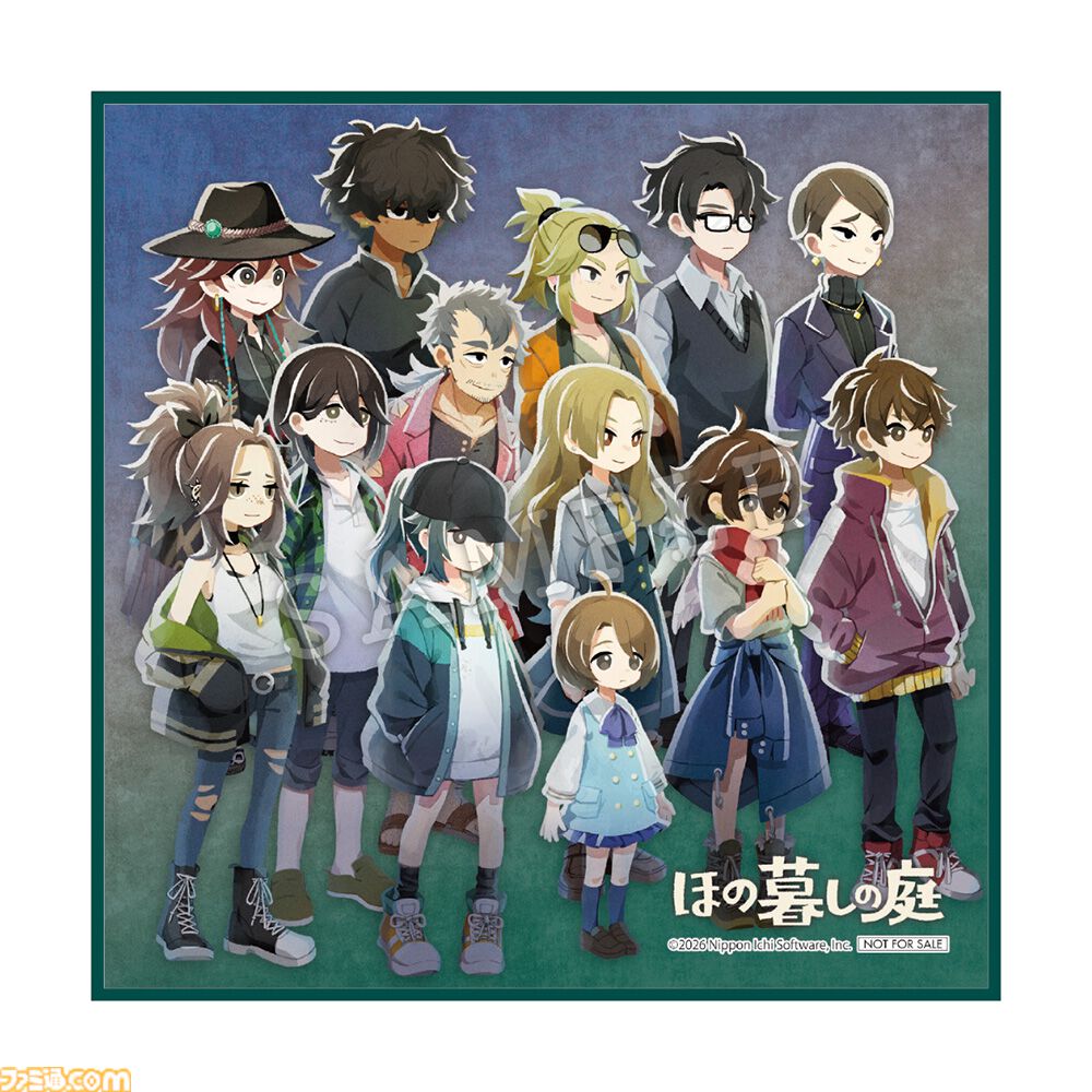 ほの暮しの庭』限定版・店舗特典まとめ。Tシャツや3Dクリスタルなどが