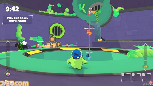 『フロッグスクワッド』腹ペコなボスに食料を捧げるため奮闘する協力アクションが本日（6/12）発売。ベタベタの“舌”をつかって解決するひらめきパズル