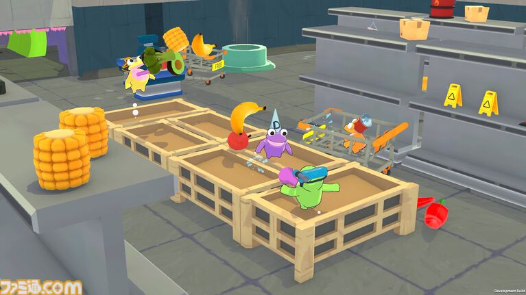『フロッグスクワッド』腹ペコなボスに食料を捧げるため奮闘する協力アクションが本日(6/12)発売。ベタベタの“舌”をつかって解決するひらめきパズル