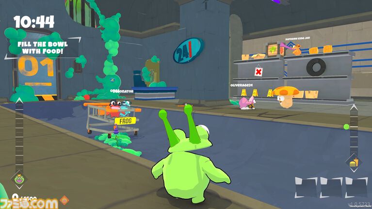 『フロッグスクワッド』腹ペコなボスに食料を捧げるため奮闘する協力アクションが本日（6/12）発売。ベタベタの“舌”をつかって解決するひらめきパズル