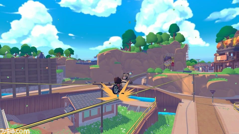 TANUKI: Pon's Summer』タヌキがBMXで町を駆ける配達アクションの最新
