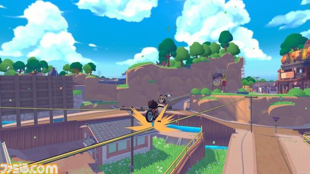 『TANUKI: Pon’s Summer』タヌキがBMXで町を駆ける配達アクションの最新デモが配信開始。ゲーム序盤の3日間をプレイでき、製品版へのセーブ引き継ぎにも対応