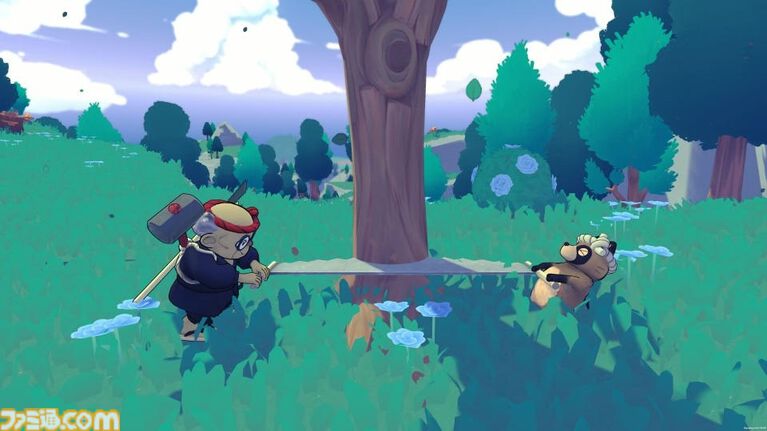 『TANUKI: Pon’s Summer』タヌキがBMXで町を駆ける配達アクションの最新デモが配信開始。ゲーム序盤の3日間をプレイでき、製品版へのセーブ引き継ぎにも対応