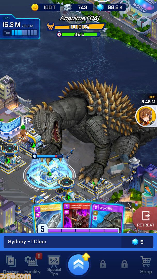 『デイヴ・ザ・ダイバー』開発チームが『ゴジラ』新作スマホゲームを制作中。ゴジラだけでなくキングギドラなどシリーズおなじみの怪獣も