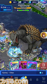 『デイヴ・ザ・ダイバー』開発チームが『ゴジラ』新作スマホゲームを制作中。ゴジラだけでなくキングギドラなどシリーズおなじみの怪獣も