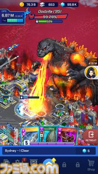 『デイヴ・ザ・ダイバー』開発チームが『ゴジラ』新作スマホゲームを制作中。ゴジラだけでなくキングギドラなどシリーズおなじみの怪獣も