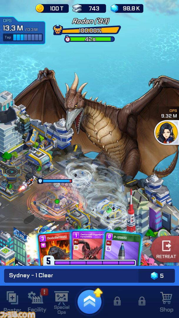 『デイヴ・ザ・ダイバー』開発チームが『ゴジラ』新作スマホゲームを制作中。ゴジラだけでなくキングギドラなどシリーズおなじみの怪獣も