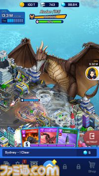 『デイヴ・ザ・ダイバー』開発チームが『ゴジラ』新作スマホゲームを制作中。ゴジラだけでなくキングギドラなどシリーズおなじみの怪獣も