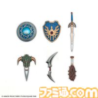『ドラクエ』こんぼうが1/12スケールで立体化。ロトの剣、ドラゴンキラーなど武器フィギュア第1弾が9月4日発売
