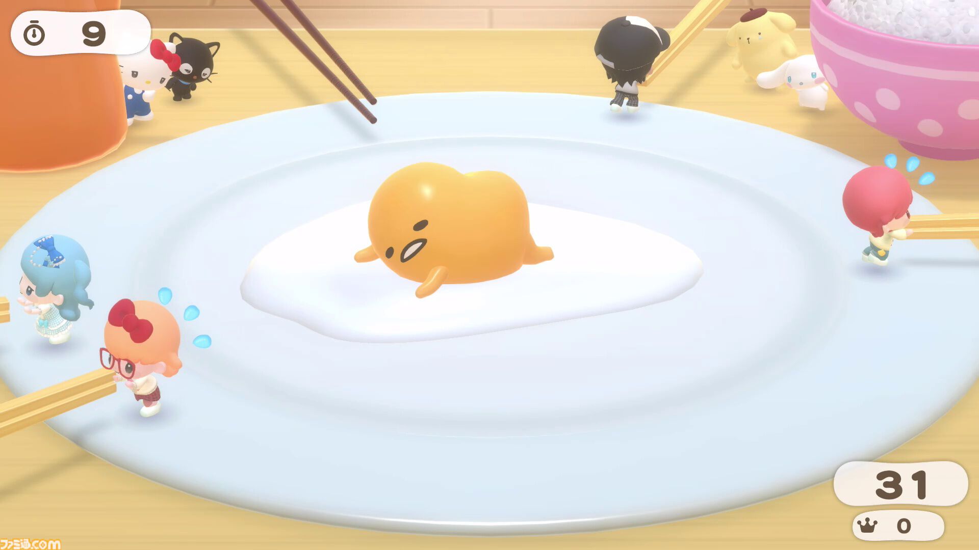 世界最速で体験プレイした『サンリオ パーティランド』は全編協力プレイのミニゲーム以外にもスローライフも楽しめて遊び応えもたっぷり＆超カワイイ！