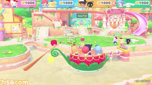 世界最速で体験プレイした『サンリオ パーティランド』は全編協力プレイのミニゲーム以外にもスローライフも楽しめて遊び応えもたっぷり＆超カワイイ！