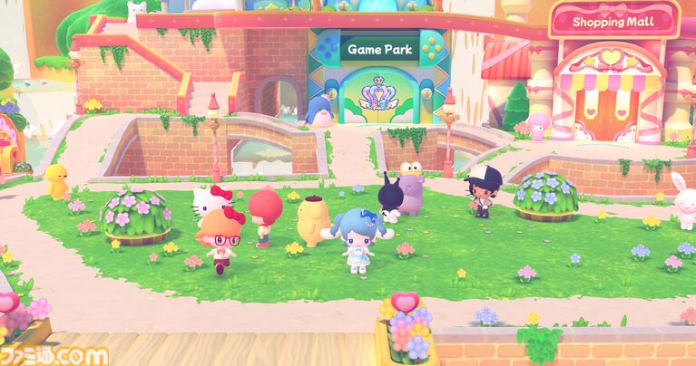 世界最速で体験プレイした『サンリオ パーティランド』は全編協力プレイのミニゲーム以外にもスローライフも楽しめて遊び応えもたっぷり＆超カワイイ！