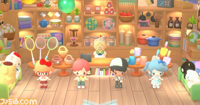 世界最速で体験プレイした『サンリオ パーティランド』は全編協力プレイのミニゲーム以外にもスローライフも楽しめて遊び応えもたっぷり＆超カワイイ！