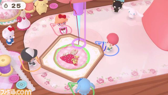世界最速で体験プレイした『サンリオ パーティランド』は全編協力プレイのミニゲーム以外にもスローライフも楽しめて遊び応えもたっぷり＆超カワイイ！