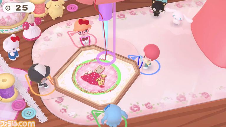 世界最速で体験プレイした『サンリオ パーティランド』は全編協力プレイのミニゲーム以外にもスローライフも楽しめて遊び応えもたっぷり＆超カワイイ！