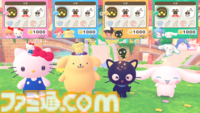 世界最速で体験プレイした『サンリオ パーティランド』は全編協力プレイのミニゲーム以外にもスローライフも楽しめて遊び応えもたっぷり＆超カワイイ！