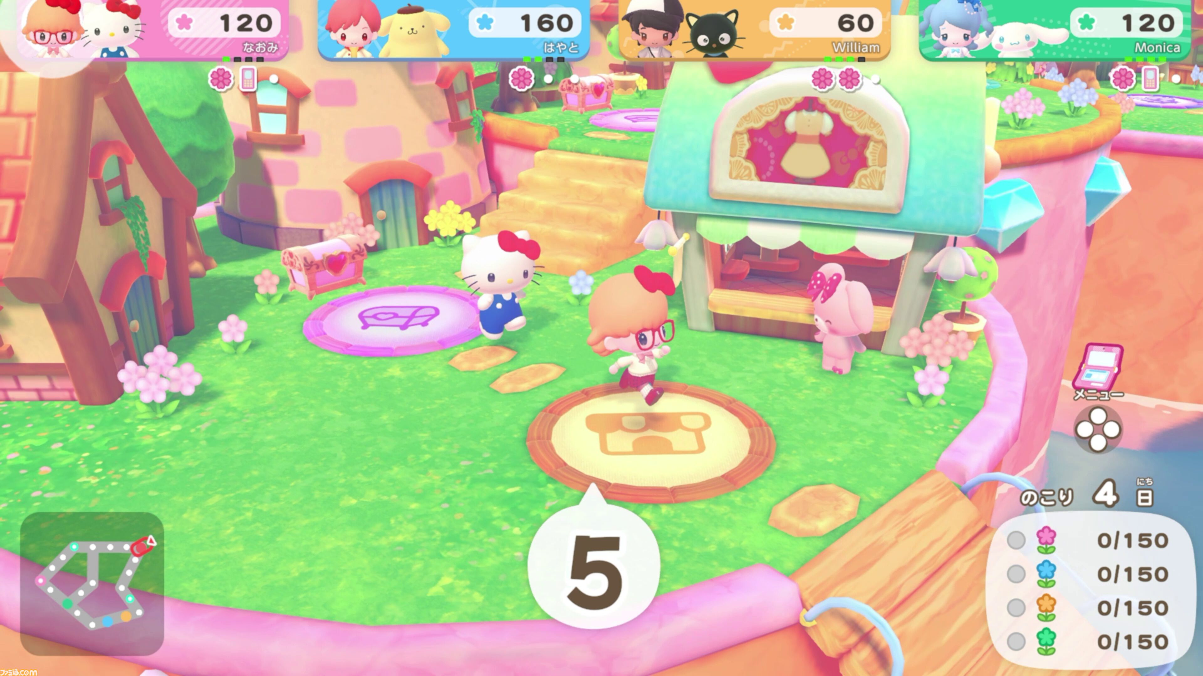 世界最速で体験プレイした『サンリオ パーティランド』は全編協力プレイのミニゲーム以外にもスローライフも楽しめて遊び応えもたっぷり＆超カワイイ！