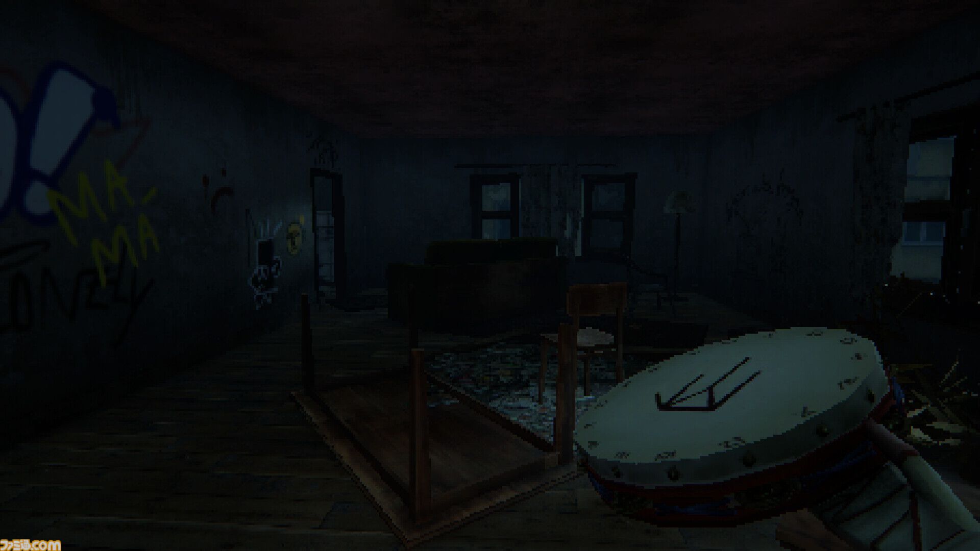 『TAMBOURINE』タンバリンで悪霊を祓うサバイバルホラーがSteamに登場。障害物を取り除いたりパズルを解くのも全部タンバリンにお任せ