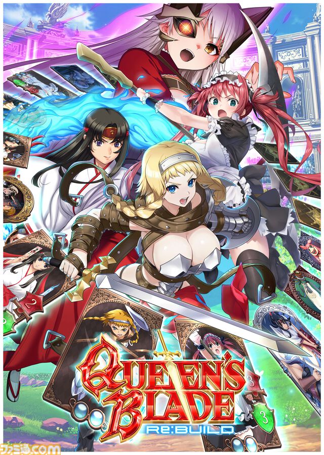 『クイーンズブレイド リビルド』美闘士たちの服が破けるカードゲーム体験版が配信。Steam版は7月23日発売、Switch版も今秋登場