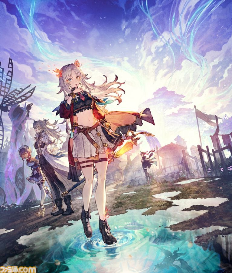 『カリアのアトリエ』新主人公カリアは素材や調合品さえも食べて進化。前作主人公ユミアも登場し、ユミアの冒険から2年後の地下世界を描く